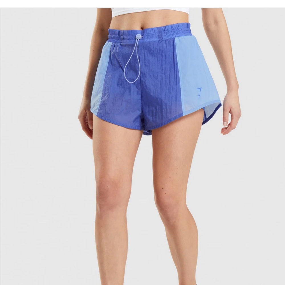 Gymshark Pulse 2 in 1 Shorts Court Blue Moonstone Blue Size Small